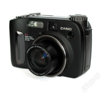 Лот: 734411. Фото: 1. Цифровой фотоаппарат Casio QV-4000. Цифровые компактные