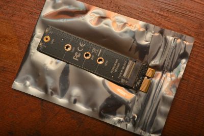 Лот: 15930073. Фото: 1. Переходник PCI-E NVME SSD под... Шлейфы, кабели, переходники