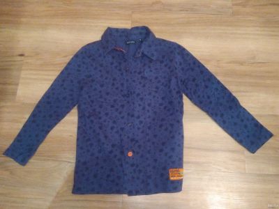 Лот: 13709925. Фото: 1. Рубашка Blue Seven, рр 116. Рубашки, блузки, водолазки