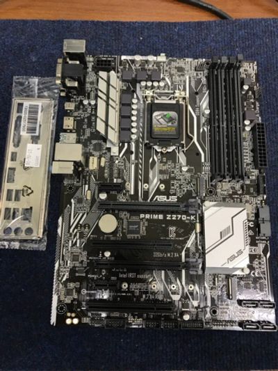 Лот: 11952004. Фото: 1. Материнская плата ASUS PRIME Z270-K... Материнские платы
