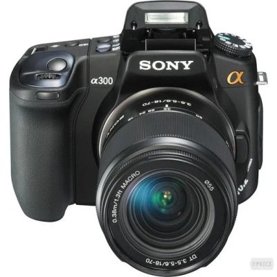 Лот: 4251884. Фото: 1. Sony Alpha DSLR-A300 Kit. Цифровые зеркальные