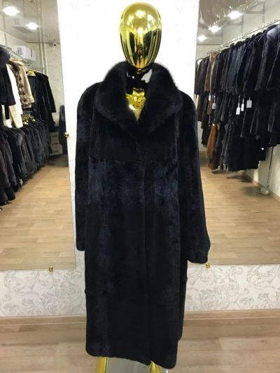 Лот: 11177119. Фото: 1. Шуба Норковая сост.Новое blackglama... Верхняя одежда