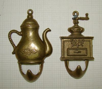 Лот: 14052972. Фото: 1. Крючки кухонные 2 шт. (N069). Другое (антиквариат)