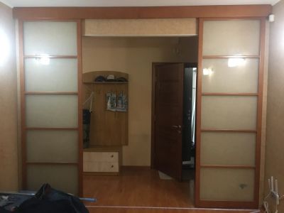 Лот: 23425014. Фото: 1. Раздвижные двери бу 260х325см. Двери межкомнатные