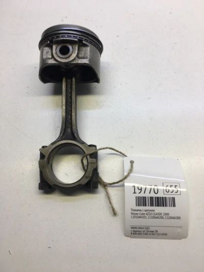 Лот: 20380860. Фото: 1. Поршень с шатуном Nissan Cube... Двигатель и элементы двигателя