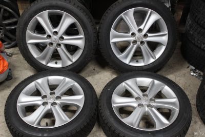 Лот: 17849120. Фото: 1. Диски Оригинал Toyota Ractis Ist... Диски