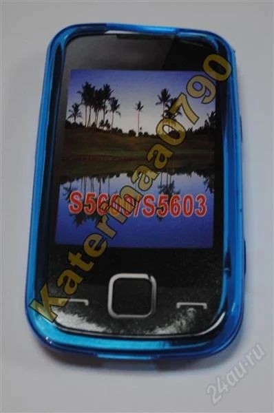 Лот: 1768067. Фото: 1. Силиконовый Чехол Samsung S5600... Чехлы, бамперы
