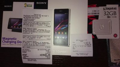 Лот: 4152111. Фото: 1. Продам Sony Z1 Compact(черный). Смартфоны
