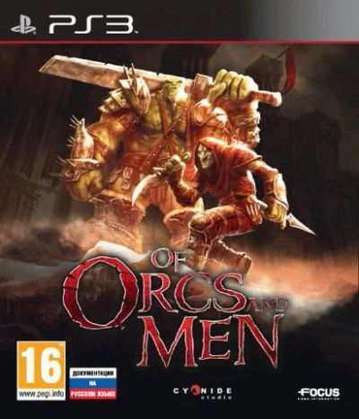 Лот: 13345157. Фото: 1. Of Orcs and Men [PS3, английская... Игры для консолей