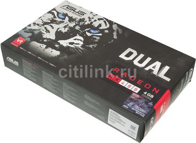 Лот: 9806044. Фото: 1. Видеокарта ASUS Radeon RX 480... Видеокарты