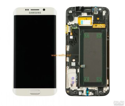 Лот: 10505530. Фото: 1. Дисплей Samsung Galaxy S6 Edge... Дисплеи, дисплейные модули, тачскрины