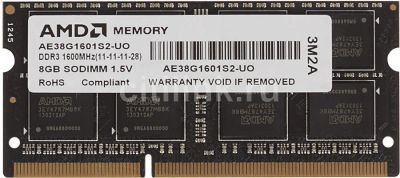 Лот: 16981038. Фото: 1. Модуль памяти AMD R538G1601S2S-UO... Оперативная память