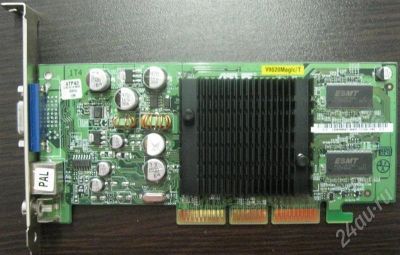 Лот: 554581. Фото: 1. Видеокарта AGP Asus V9520 Magic-T... Видеокарты