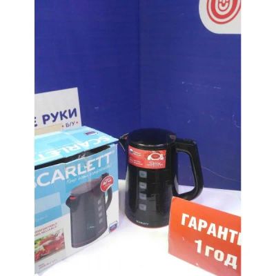 Лот: 25723833. Фото: 1. Чайник SCARLETT SC-EK18P70. Чайники, кофемашины, кулеры