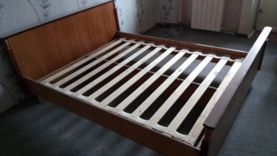 Лот: 10165999. Фото: 1. Кровать! Отличное состояние. Без... Кровати