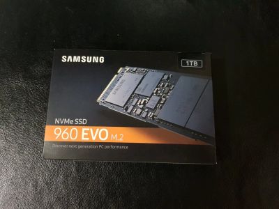 Лот: 14577009. Фото: 1. Samsung SSD 960 EVO 1 TB NVMe... SSD-накопители
