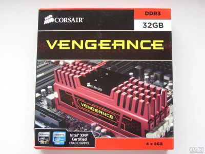 Лот: 10355088. Фото: 1. 32Gb (4 x 8Gb) Corsair Vengeance... Оперативная память