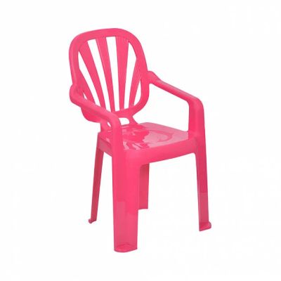 Лот: 17342311. Фото: 1. Стульчик детский IDEA малиновый... Столики, стулья, парты