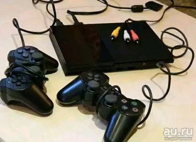 Лот: 10793935. Фото: 1. Sony Playstation 2 прошитая. Обмен... Игровые приставки, консоли