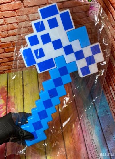 Лот: 13252486. Фото: 1. топор Minecraft майнкрафт новый... Конструкторы