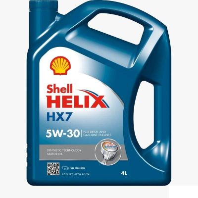 Лот: 10158450. Фото: 1. Масло моторное Shell Helix HX7... Масла, жидкости