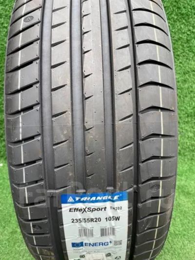 Лот: 23493155. Фото: 1. Летняя резина 235/55 R-20 "Triangle... Шины
