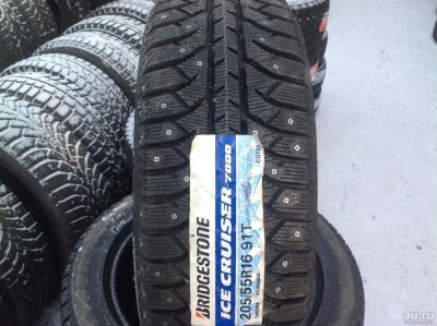 Лот: 8537682. Фото: 1. 205 55r16 Bridgestone WC-7000... Шины