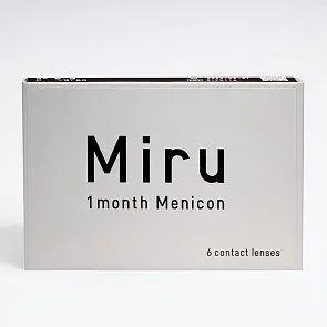 Лот: 25465684. Фото: 1. Miru 1 month (6 линз). Оправы для очков