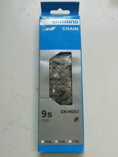 Лот: 18623895. Фото: 1. Цепи Shimano Deore, HG53, 9ск... Запчасти