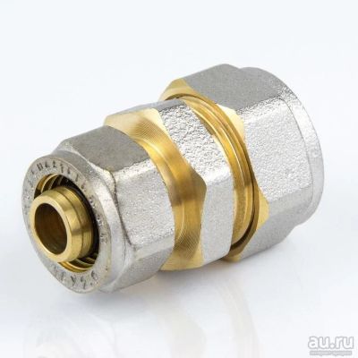 Лот: 15820023. Фото: 1. Муфта 16*20 STC-FARO металлопласт. Фитинги, подводка