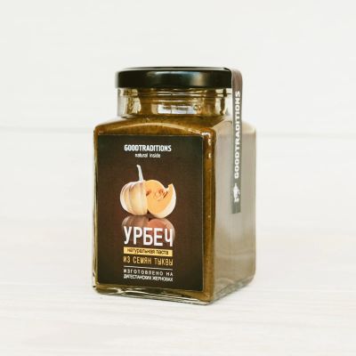 Лот: 15479075. Фото: 1. Урбеч из семян тыквы, 230 г. Другое (продукты)