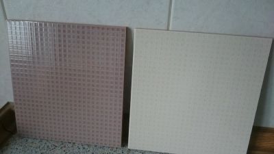 Лот: 11235495. Фото: 1. Остатки обрезки нового кафеля... Кафель, гранит, интерьерный камень