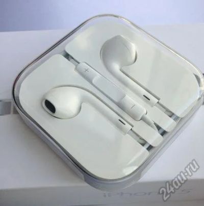 Лот: 5796986. Фото: 1. Наушники Apple EarPods. Красноярск