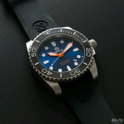 Лот: 9956508. Фото: 1. Дайвер от deep blue. Оригинальные наручные часы