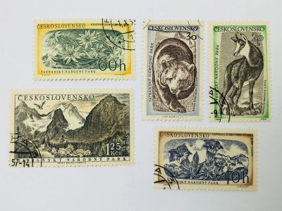 Лот: 23593872. Фото: 1. Татранский национальный парк... Марки