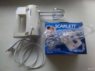 Лот: 9588104. Фото: 1. Миксер SCArLETT sc-045, идеальное... Кухонная