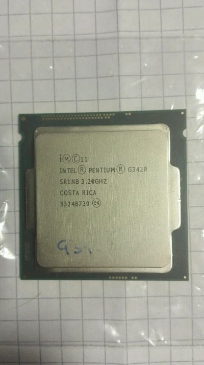 Лот: 6105901. Фото: 1. Процессор Intel Pentium G3420... Процессоры