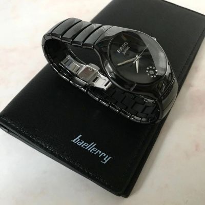 Лот: 16291068. Фото: 1. Часы RADO Jubilé наручные чёрные... Другие наручные часы