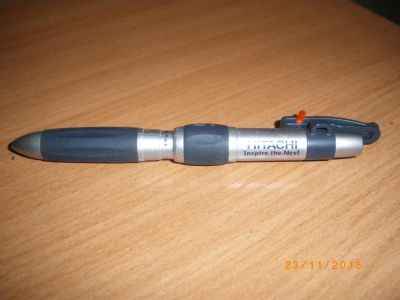 Лот: 6484309. Фото: 1. Фирменная ручка Hitachi. Ручки шариковые, перьевые