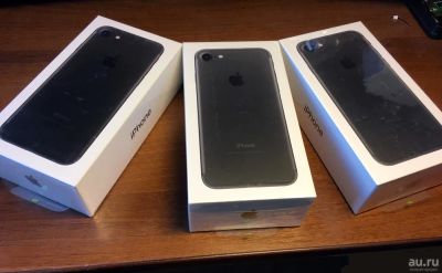 Лот: 9544786. Фото: 1. Телефон Apple iPhone 7 32 Black... Смартфоны