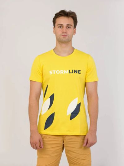 Лот: 21080567. Фото: 1. Футболка Stormline Premium желтая. Масла, жидкости