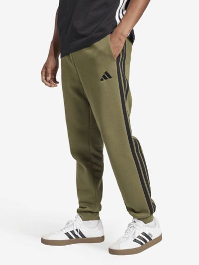 Лот: 25547940. Фото: 1. Брюки флисовые мужские adidas... Спортивные брюки, штаны