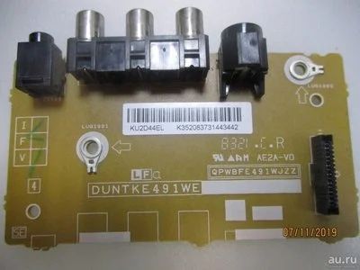 Лот: 14971674. Фото: 1. Sharp AV-Board QPWBFE491WJZZ LC32D44RU-BK. Запчасти для телевизоров, видеотехники, аудиотехники