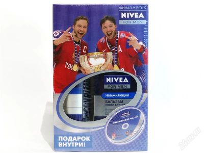 Лот: 1399564. Фото: 1. Nivea for man с диском. Унисекс парфюмерия