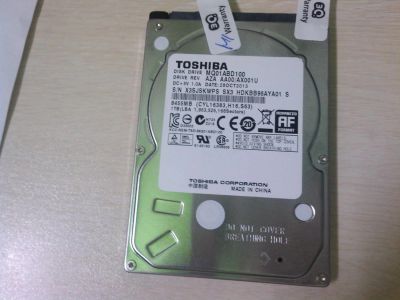 Лот: 4213954. Фото: 1. Жесткий диск ноутбучный Toshiba... Жёсткие диски (HDD)