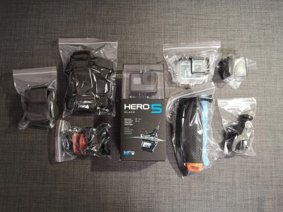 Лот: 14930658. Фото: 1. GoPro Hero5 Black + Аксессуары. Экшн камеры