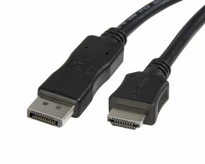 Лот: 18856430. Фото: 1. Кабель Display Port - HDMI соединитель... Шлейфы, кабели, переходники