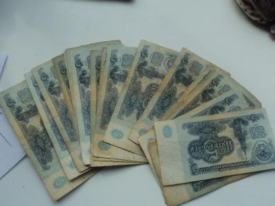 Лот: 11287440. Фото: 1. 5р.1961г.10шт. Россия, СССР, страны СНГ