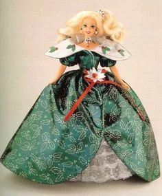 Лот: 6255831. Фото: 1. 1995 Happy Holidays Barbie. Куклы и аксессуары