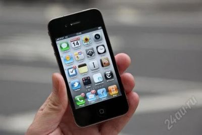 Лот: 1871414. Фото: 1. Iphone 4 32gb РСТ. отличное состояние... Смартфоны
